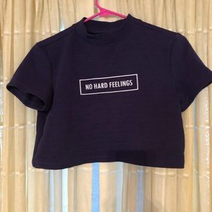 H&M cropped tee size XSMALL